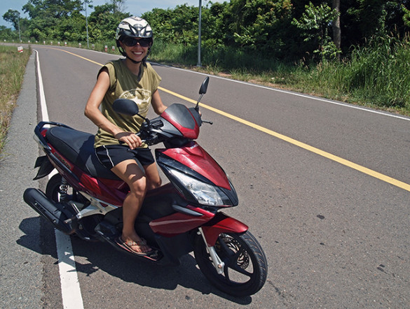 learn to drive a motorbike